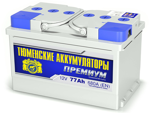 Tyumen Battery Premium 77Ah П.П 680A