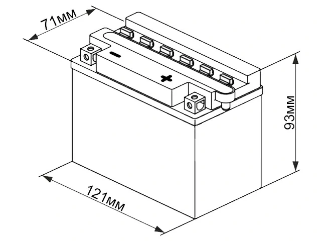 Exide Conventional EB4L-B