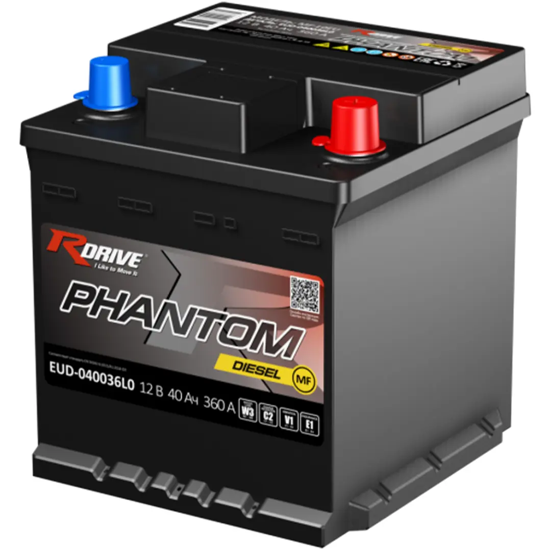 RDrive PHANTOM DIESEL MF EUD-040036L0 40Ah