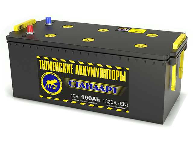 Tyumen Battery Standard 190Ah П.П