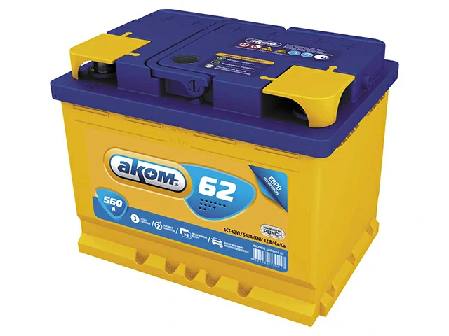 Аком 62E 62Ah