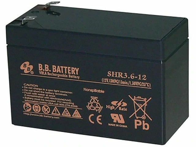 BB Battery SHR3.6-12