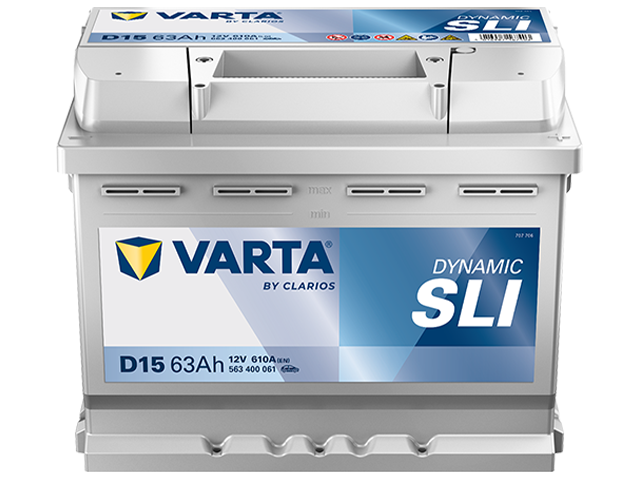 Varta Silver Dynamic D15 (563 400 061) 63Ah
