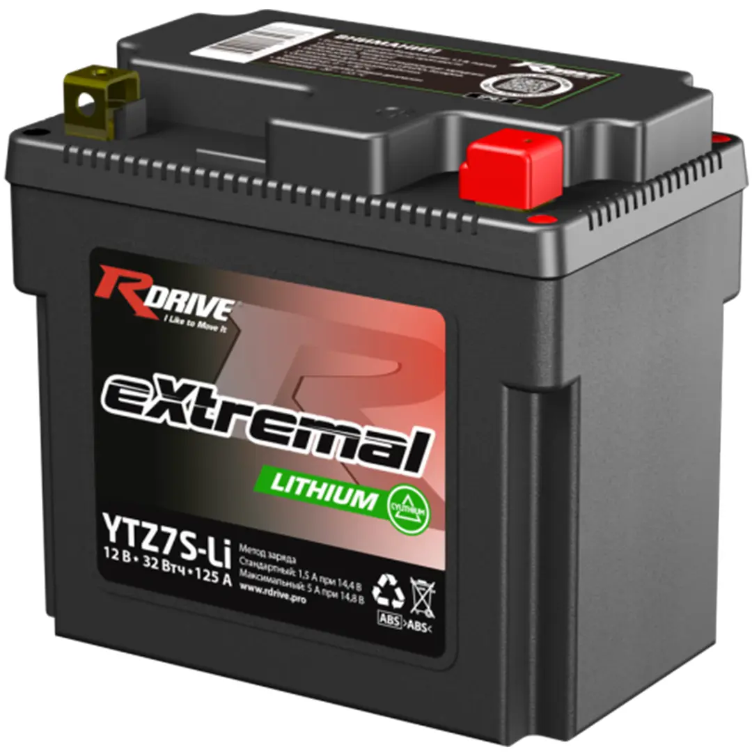 RDrive eXtremal LITHIUM YTZ7S-Li