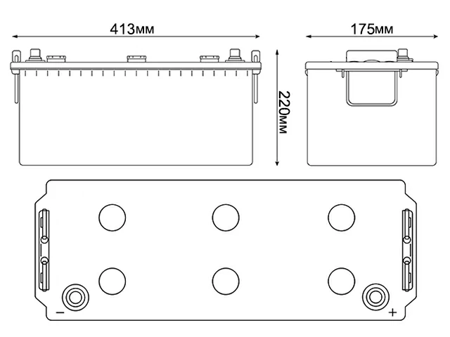 Atlas 115E41L 110Ah