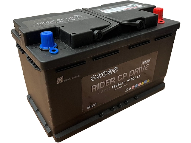 RIDER Drive 80Ah AGM