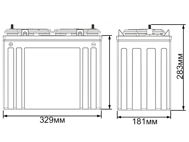 Delta EV 12-125 140Ah