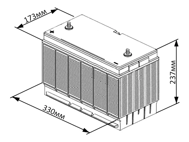 Gigawatt G105S (605 103 080) 105Ah