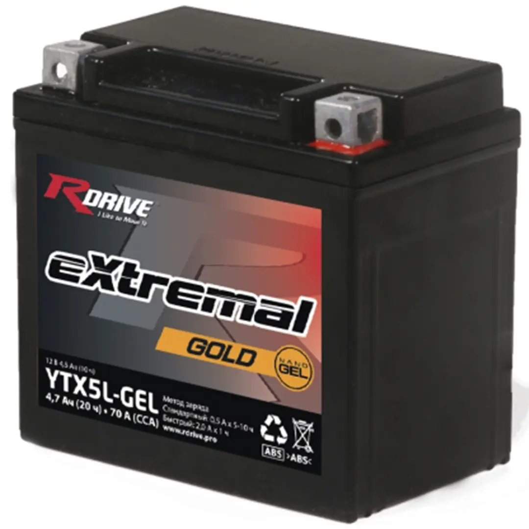 RDrive eXtremal Gold YTX5L Nano GEL