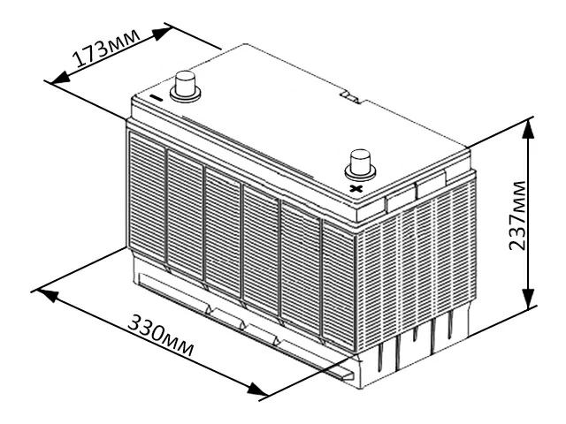 DekaPower Starting 31A-1000LMF 120Ah