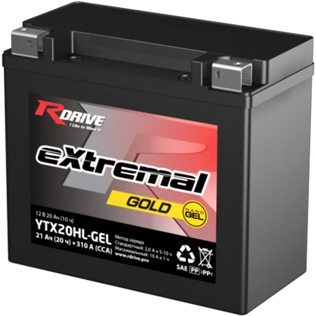RDrive eXtremal Gold YTX20HL