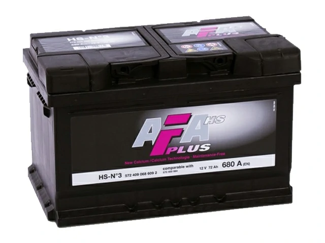 AFA Plus HS-N3 (572 409 068) 72Ah