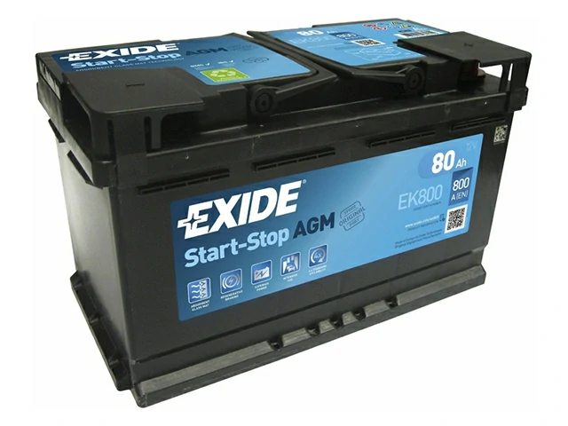 Exide EK800 80Ah AGM