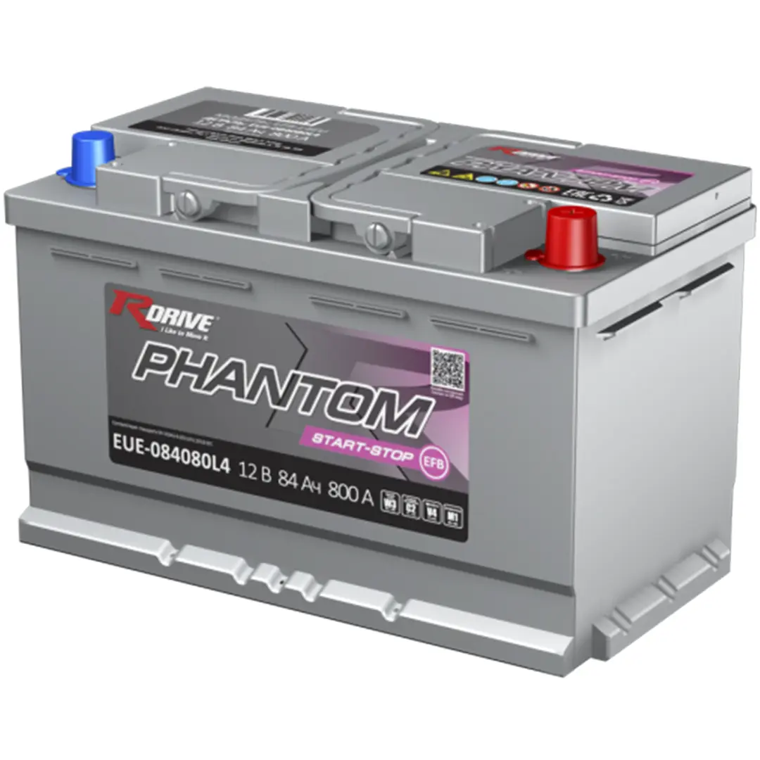 RDrive PHANTOM START-STOP EFB EUE-084080L4 84Ah
