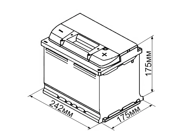 Exide Classic EC542 54Ah