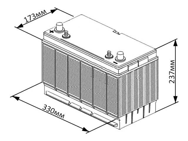 DekaPower Marine DC31DT 115Ah