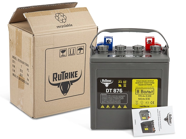 RuTrike DT876 170Ah