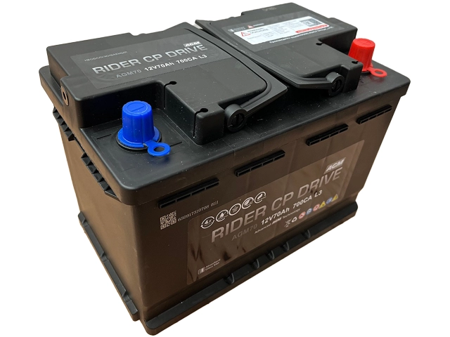 RIDER Drive 70Ah AGM