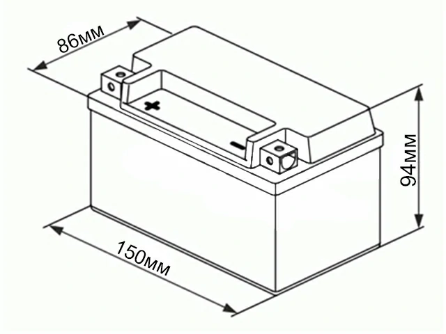 Exide Li-ion ELTZ14S