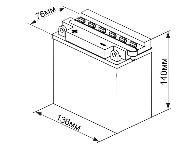 WBR Power-Drive Battery MT 12-10