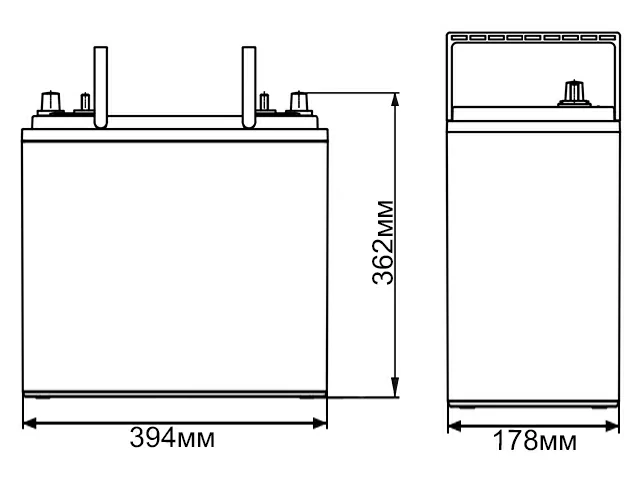 Deka Pro Master 8C12 195Ah