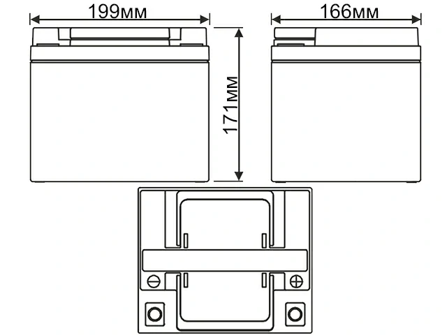 WBR Marine MBG 50-12 50Ah