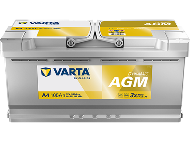 Varta Silver Dynamic H15 (A4) (605 901 095) 105Ah AGM