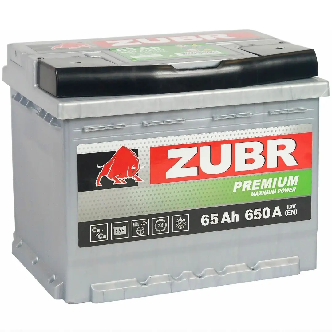 ZUBR Premium ZP650 65Ah Низкий