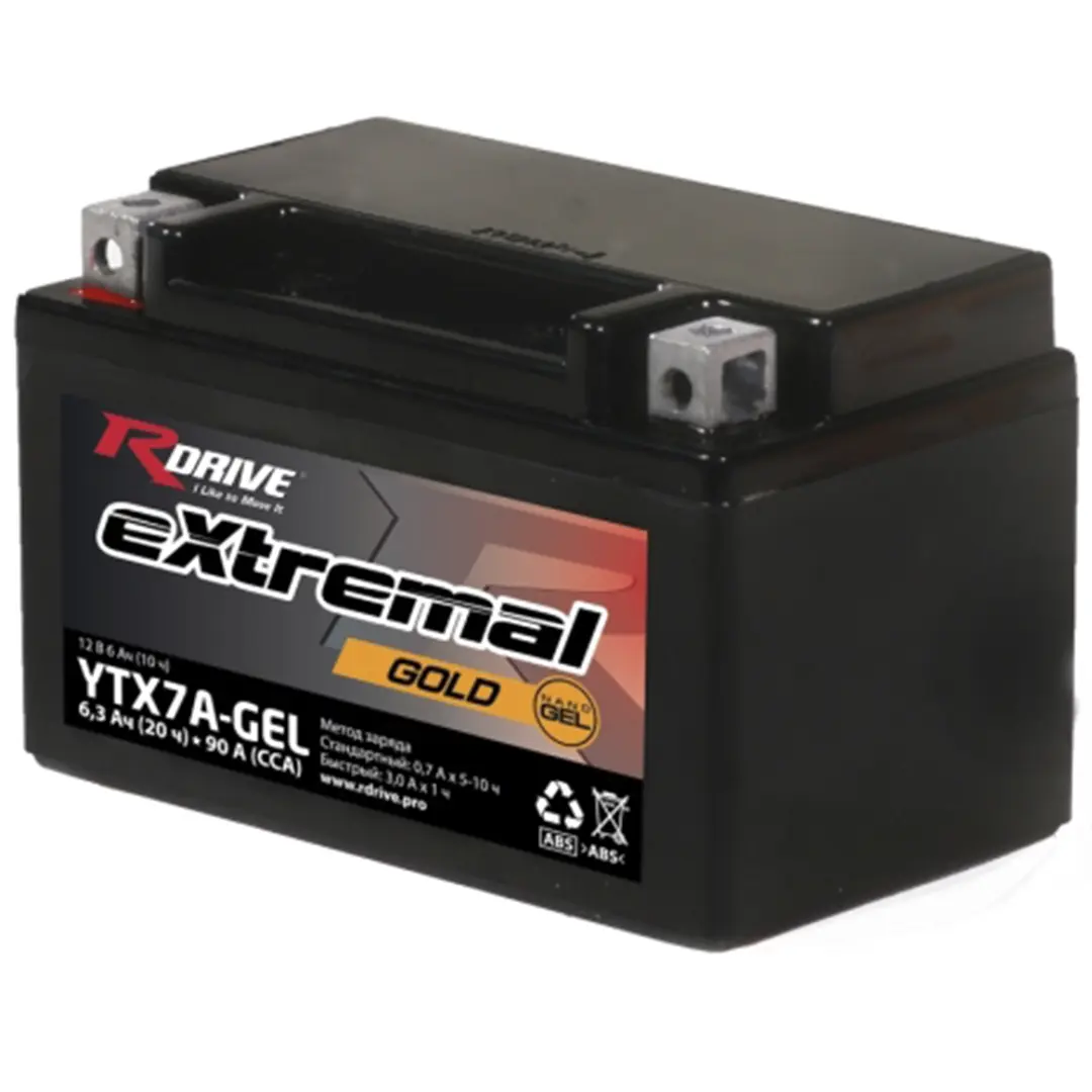 RDrive eXtremal Gold YTX7A Nano GEL