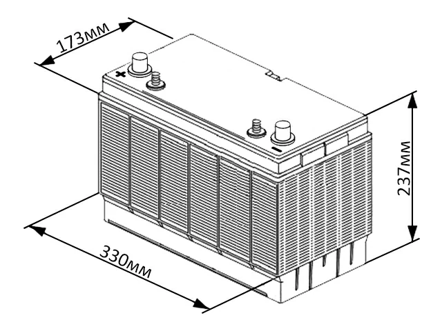 Atlas E-NEX DC31MF 100Ah