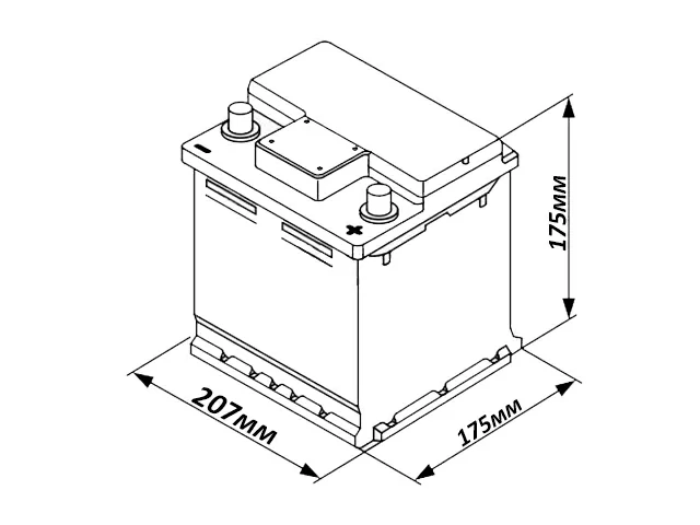 Moll 540 120 030 40Ah