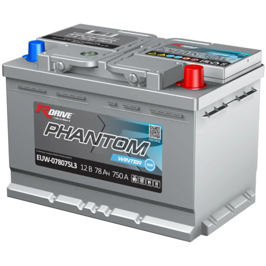 RDrive PHANTOM WINTER SMF EUW-078075L3 78Ah