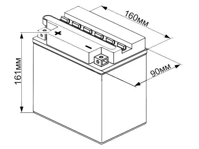 Varta YB16B-A1/YB16B-A