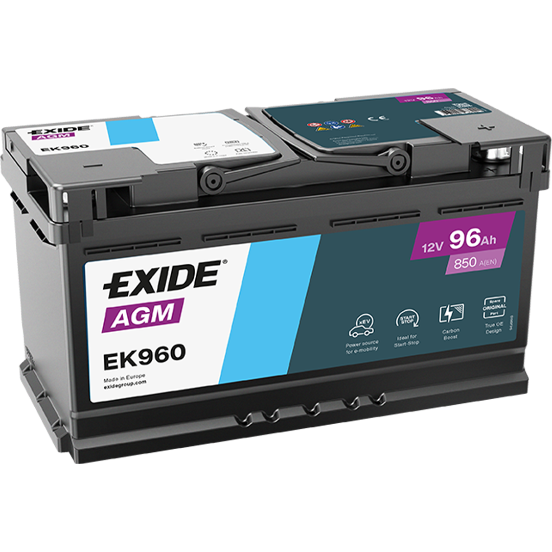 Exide EK960 96Ah AGM