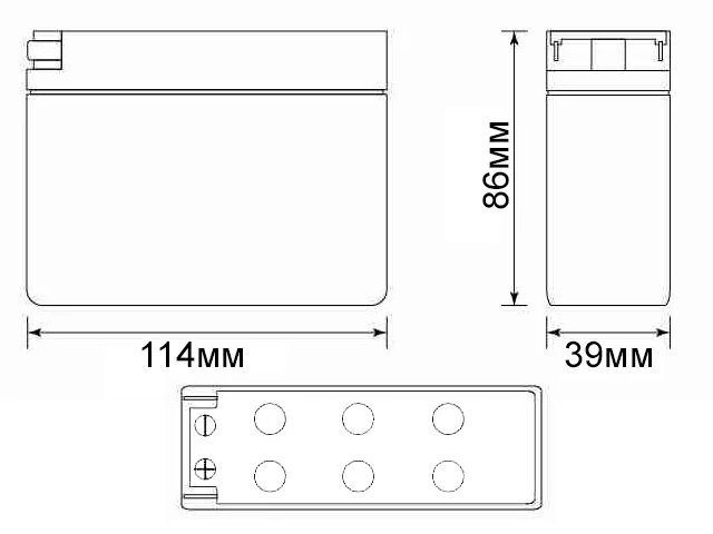 Yuasa YT4B-BS (YT4B-5)