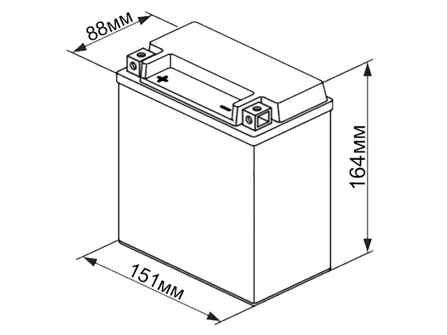 WBR Power-Drive Battery MT 12-18-A