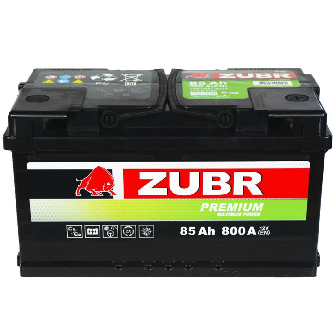 ZUBR Premium ZP850 85Ah Низкий