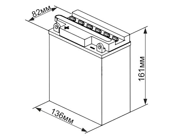 Varta 12N12A-4A-1/YB12A-A