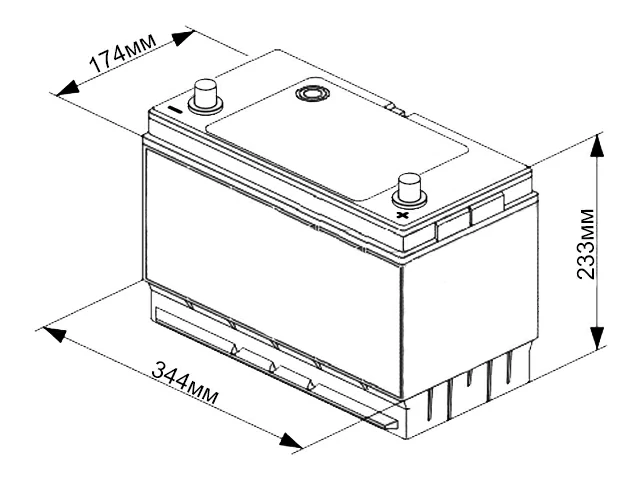 Exide Power Pro EF1202 120Ah