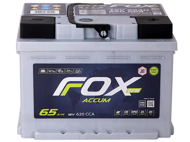 FOX TR65R 65Ah Низкий EFB