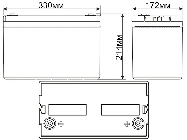 BB Battery BPS100-12