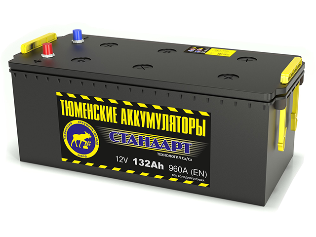 Tyumen Battery Standard 132Ah П.П