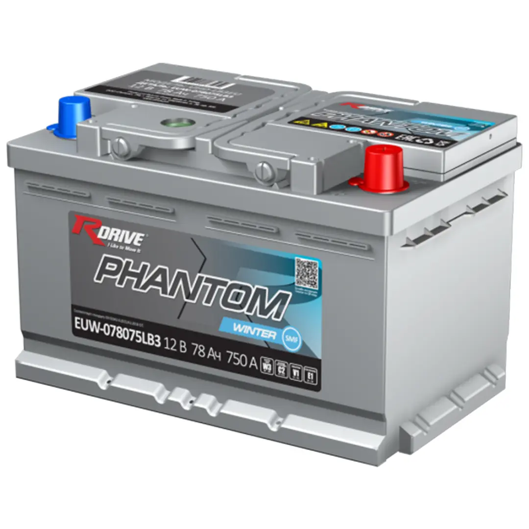 RDrive PHANTOM WINTER SMF EUW-078075LB3 78Ah