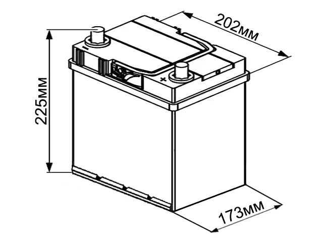 Atlas 26R-550 60Ah