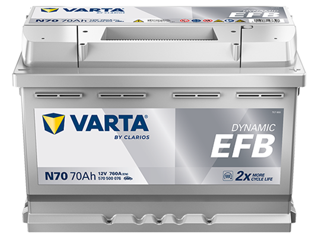Varta Blue Dynamic N70 (570 500 076) 70Ah EFB