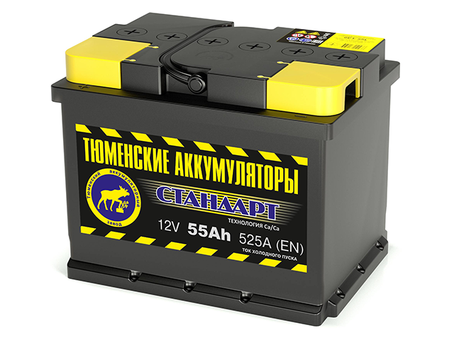 Tyumen Battery Standard 55Ah О.П
