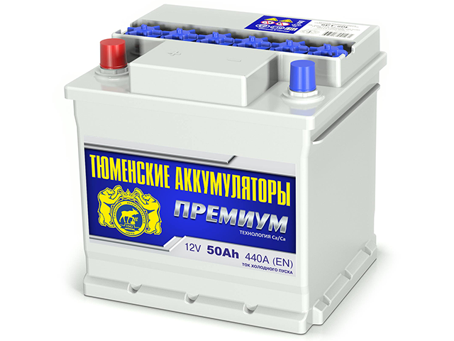 Tyumen Battery Premium 50Ah П.П