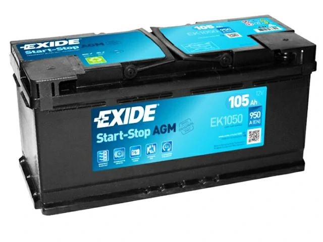 Exide EK1050 105Ah AGM