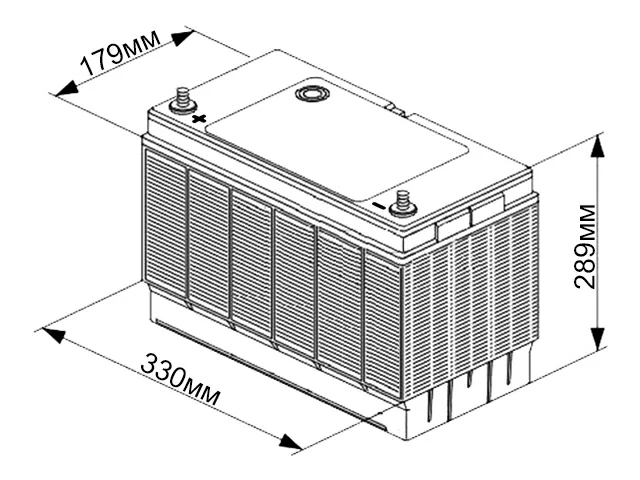 U.S. Battery US 12VRX XC2
