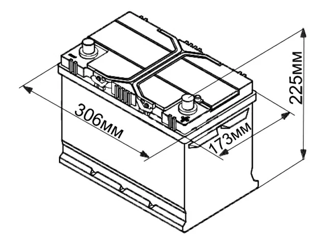 DOMEI Eco STANDARD 105D31L 90Ah